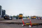 Stored Units and the Rocky Mountaineer at 36th St Yard